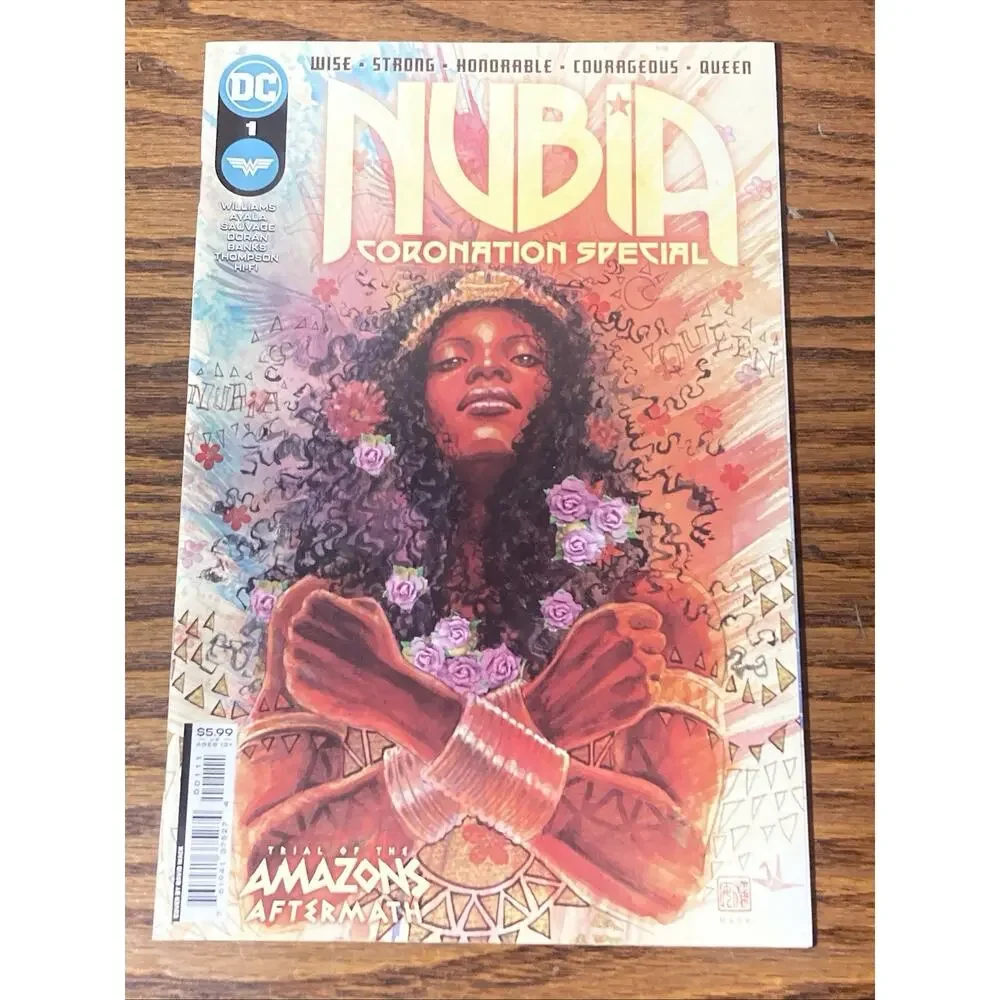 Nubia Coronation Special #1A David Mack Cover 2022